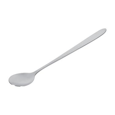 Imagem de Luqeeg Colher de chá de Sobremesa de Sopa de Sorvete de Aço Inoxidável Elegante para café de Cozinha Em Casa, Conjunto de 6