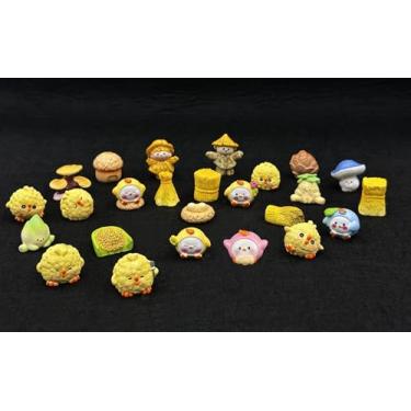 Imagem de Mini pingentes de geleca de resina a granel, conjunto de enfeites fofos, álbuns de recortes para artesanato faça você mesmo, decoração de aquário de peixes, 25 peças