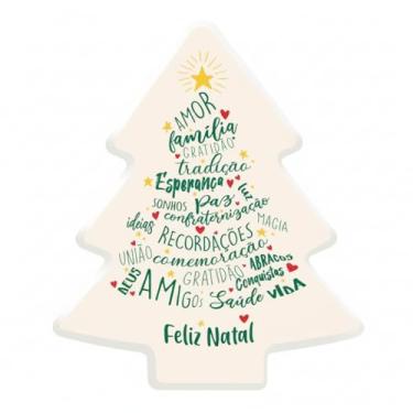 Imagem de Luminária Árvore de Natal Palavras