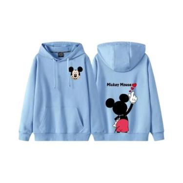 Imagem de Moletom com Capuz Anime Feminino Pato Donald e Margarida - Outono/Inve