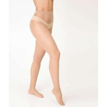 Imagem de Meia Calça Feminina Fio 20 Marisa-06926, Natural, G