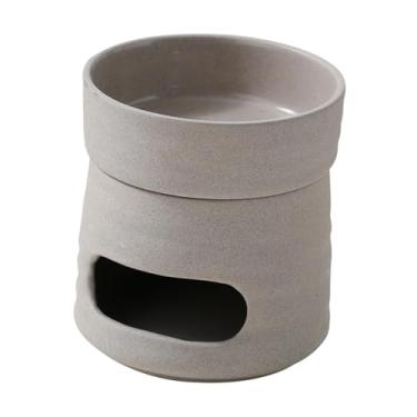 Imagem de Baoblaze Porta-velas Tealight, queimador de óleos essenciais, difusor de aromas para meditação, difusor de fragrâncias para casa, escritório, quarto, mesa de