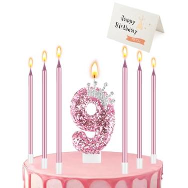 Imagem de Velas de aniversário, (número 9)