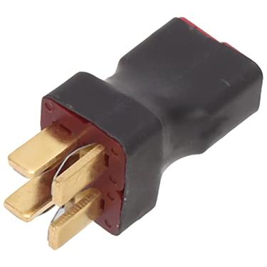 Imagem de Zerodis Acessórios Rc T Plug Fêmea para Adaptador Masculino Duplo, Conector de Bateria de Conexão Paralela para Carros Rc, Aviões, Barcos, Bateria 10g