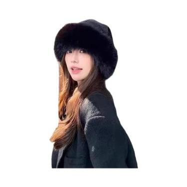Imagem de Chapéu Mongol De Algodão Quente Para Mulheres, Versátil, Proteção Para