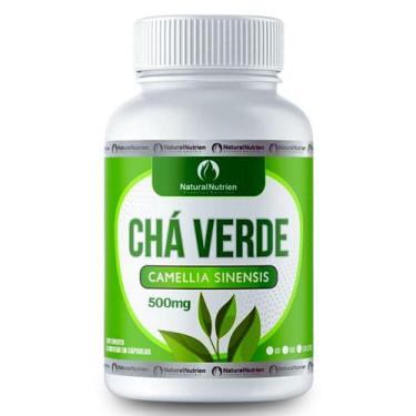 Imagem de Chá Verde 100 Cápsulas 500mg - Natural Nutrien