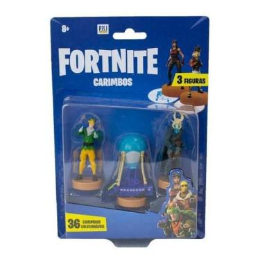 Imagem de Miniatura Fortnite Carimbo - Elf, Battle Bus E Ragnarok - Sunny / Epic