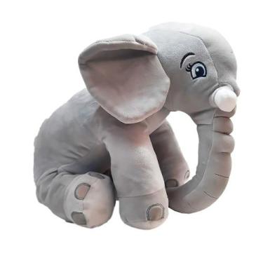 Imagem de Pelúcia Elefante Sentado 30cm DRM1012 - Dorémi - Dorémi Imports
