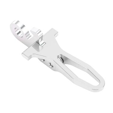 Imagem de SPYMINNPOO Braçadeira de Assento de Bicicleta, Braçadeira de Assento de Bicicletas de Liberação Rápida, Gancho de de Selim para Bicicleta Dobrável (Prata)