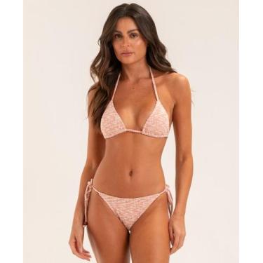 Imagem de Biquíni Lacinho em Tricot - APNEIA, Páprica, Branco, Tricot, M