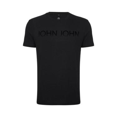 Imagem de Camiseta Slim Fit Grade Black John John Masculina-Unissex