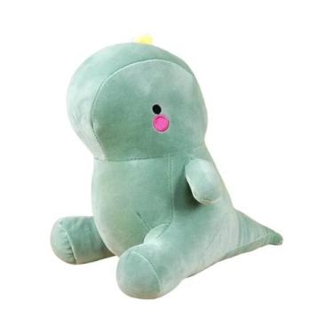 Imagem de Brinquedo De Pelúcia Dinossauro Colorido E Macio, Dino Kawaii Em Estil