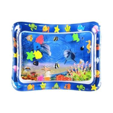 Imagem de Tapete Inflável Sensorial De Água Para Crianças, Almofada De Atividade