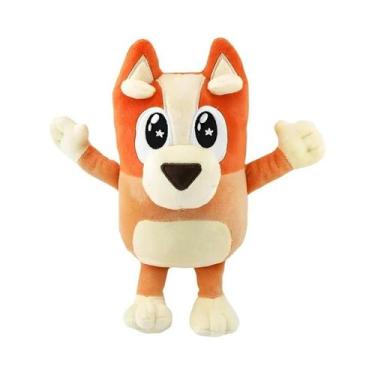 Imagem de Bonecos De Pelúcia Bluey Bingo 20/30CM Com Chapéu De Natal E Olhos De 