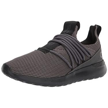 Imagem de adidas Tênis masculino Lite Racer Adapt 3.0, Cinza/Carbono, 10 Wide