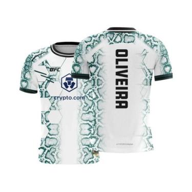 Imagem de Camiseta Masculina UFC MMA Fight Night Champion Respirável Para Academ