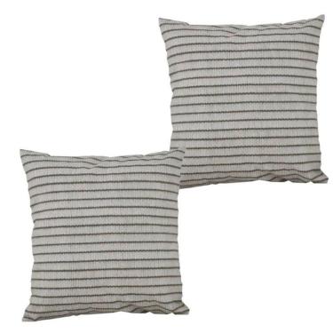 Imagem de 2 Almofadas Cheias Sofa Sala Impermeável Antimofo Cabanas