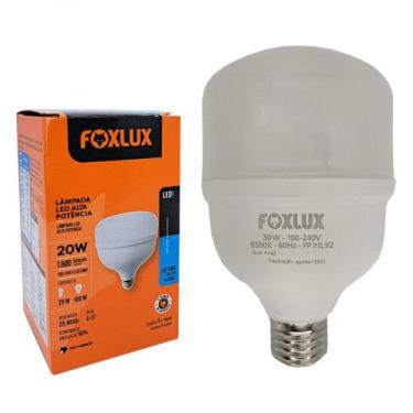 Imagem de Lampada Led Alta Potencia Foxlux 20W. 1.600Lm Bivolt .6500K.
