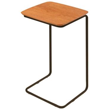 Imagem de Mesa De Apoio Slim Castanho Em Metal Café