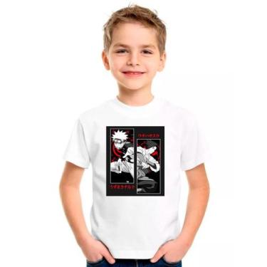 Imagem de Camiseta Desenho NARUTO Moda Infantil Roupa Criança 04 - DESIGN CAMISE