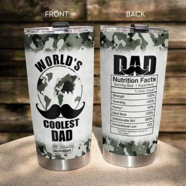 Imagem de Copo Oasisdream de aço inoxidável 600mL para papai