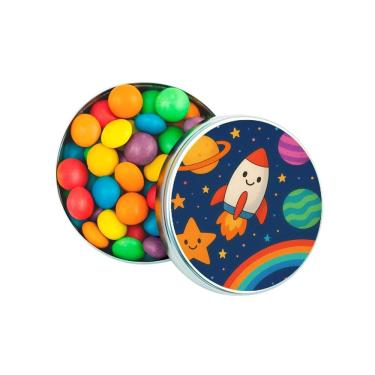 Imagem de Latinha Lembrancinha Personalizada Espaço Colorido