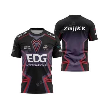 Imagem de EDG Team BLG de manga curta Fearless Valorant Covenant Roupa esportiva
