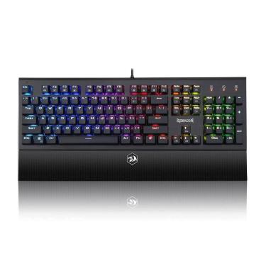 Imagem de Teclado Dark Aryaman K569 Rgb Switch Outemu Brown - Preto