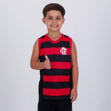 Imagem de Regata Flamengo Hino Infantil - Braziline, 10 ANOS