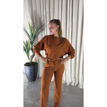 Imagem de Conjunto Modal Texturizado - Susie Modas, Telha