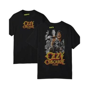 Imagem de Camiseta Masculina E Feminina Ozzy Osbourne 2018 Nomo Tour Vol.2 Conce