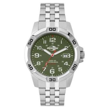 Imagem de Relógio Mormaii Masculino Steel Basic Prata - MO2317AD/1V-Masculino