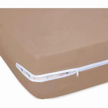 Imagem de Capa Colchão Solteiro Malha Alg. Alt.20cm Canela Sul Brasil