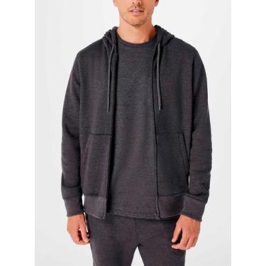 Imagem de Jaqueta Moletom Hering 04RJ Masculina Capuz Algodão T. P/XXG, G, Md3, 