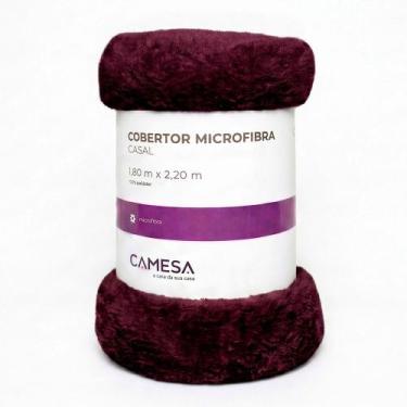 Imagem de Cobertor de Casal Manta em Microfibra Antialérgico 1,8x2,2m Camesa, Ro