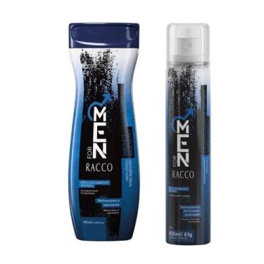 Imagem de Kit Íntimos Masculino For Men Racco - Sabonete e Desodorante