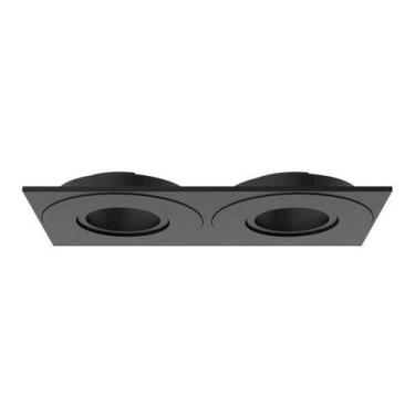 Imagem de Spot Embutir Face Plana Duplo Gu10 Interlight Il0189 - Interlight  Bel