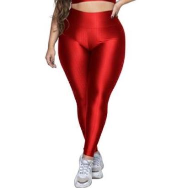 Imagem de Calça Legging Plus Size New Zig 3D Vekyo Cós Alto Roupa Para Academia Fitness Feminina...