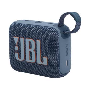 Imagem de Caixa de Som JBL GO4 Bluetooth Portátil à Prova de Água IP67 4,2W Azul