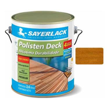 Imagem de Verniz Polisten Deck Stain Base Água Sayerlack 3,6L Natural