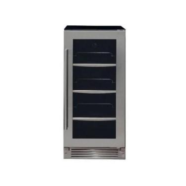 Imagem de Frigobar e Cervejeira de Embutir Cuisinart Arkton 93 Litros Inox 220V 