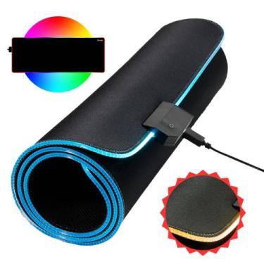 Imagem de Mouse Pad Gamer Clamn King Superfície Micro Weave Resistente a  Água B