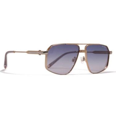 Imagem de Óculos De Sol Evoke Shelby 06 04A Gold Champ Agne Blue Gradient, Doura