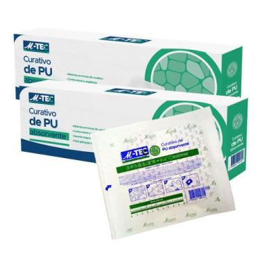 Imagem de Curativo de PU Absorvente 10cm x 10cm (MISSNER) - 20 Unidades
