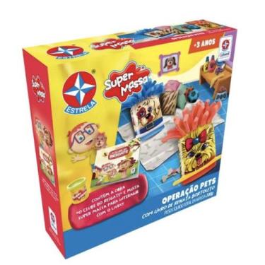 Imagem de Massinha de Modelar Super Massa Operação Pets com Livro - Estrela