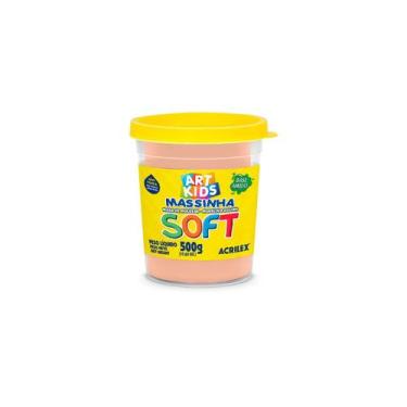 Imagem de Massinha de Modelar Soft Acrilex 500g, Chocolate