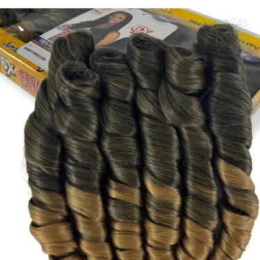 Imagem de Cabelo Bouncy French Curl Ser Mulher Para Tranças 480 Gramas 70cm Fibr