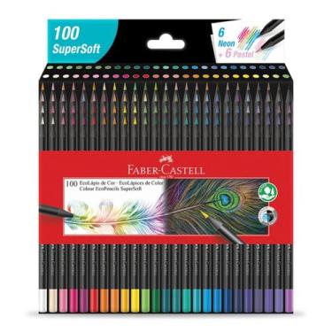 Imagem de Lapis de Cor Super Soft - 100 Cores - Faber Castell