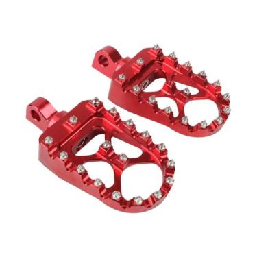 Imagem de Pedaleiras Universais CNC Largas E Rotativas Para Motocicletas Harley 