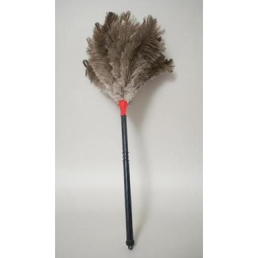 Imagem de Espanador de Pena de Avestruz Natural 65cm - Congratulations Store